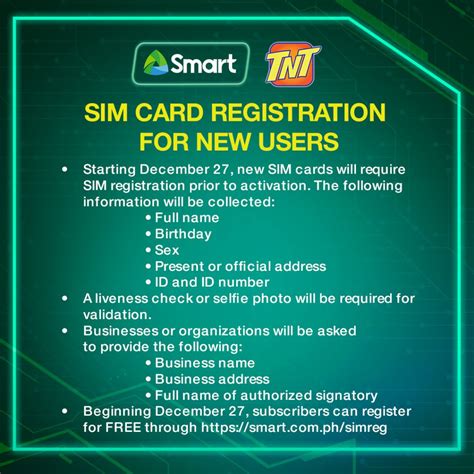 philippine smart sim card registration|smart sim registration tnt link.